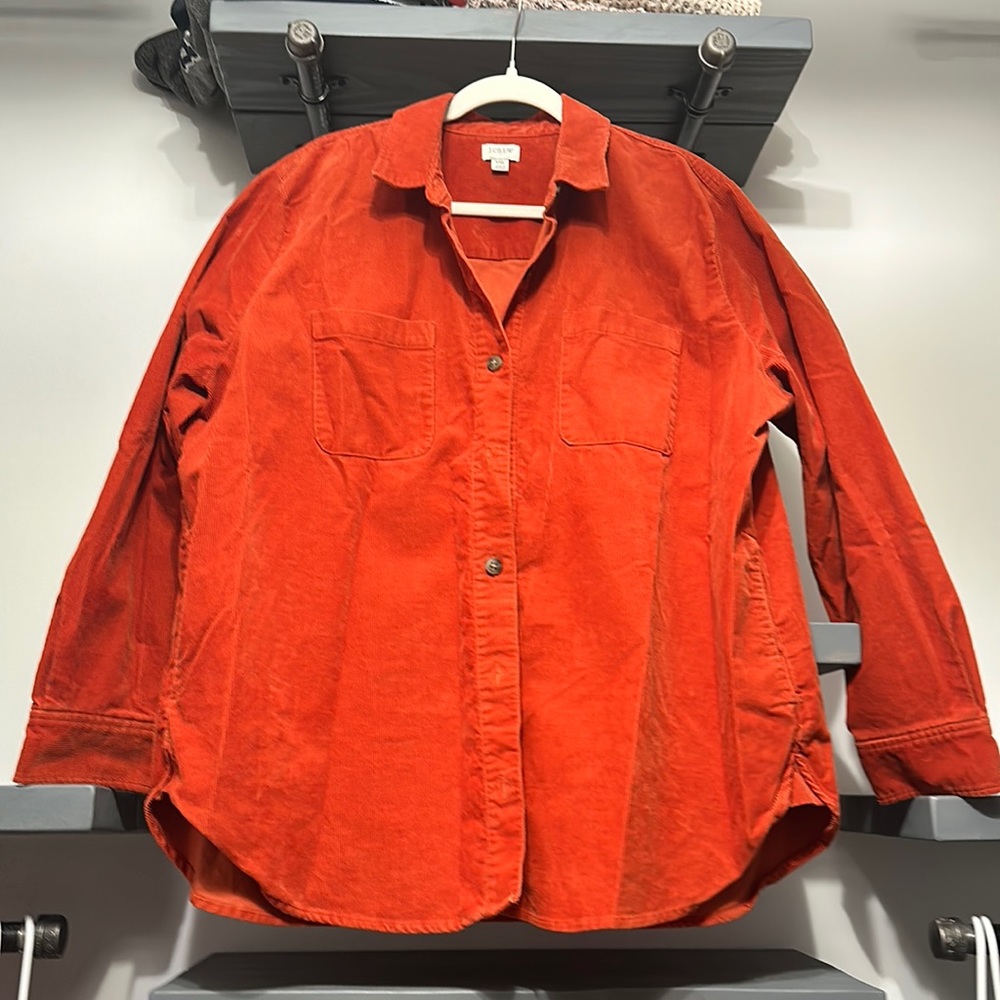 JCrew Corduroy Shirt Jacket